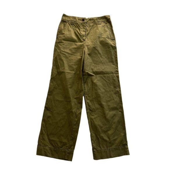 Brag-Wette Military Cargo Pants in Green - Picture 2 of 8